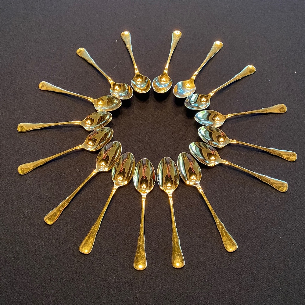 53-piece Northland Gold Electroplated Stainless Steel Flatware